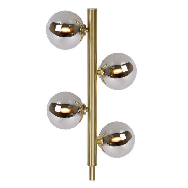 Lucide TYCHO - Stehlampe - 4xG9 - Mattes Gold / Messing - Detail 2